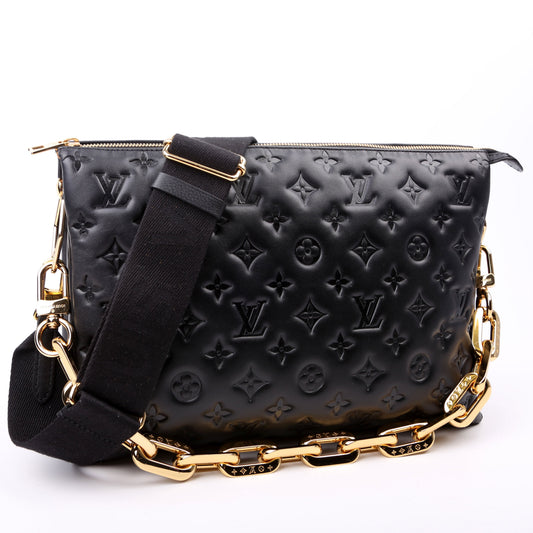 Louis Vuitton Coussin MM NV Lambskin Black