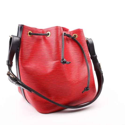 Louis Vuitton Noe Petit Vintage Epi Red/Black