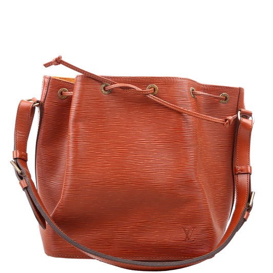 Louis Vuitton Noe Petit Vintage Epi Brown
