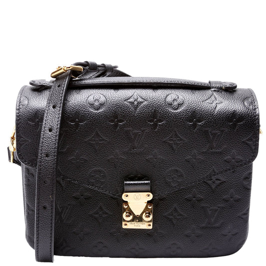 Louis Vuitton Pochette Metis Empreinte Black