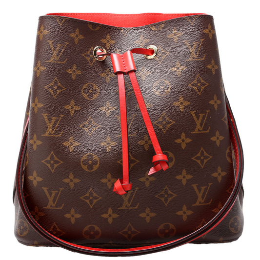 Louis Vuitton Neonoe Monogram Red