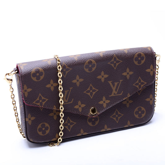 Louis Vuitton Pochette Felicie Monogram Berry