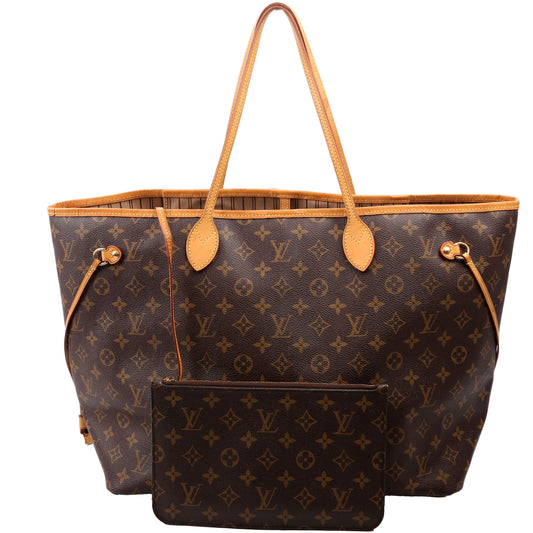 Louis Vuitton Neverfull With Wallet GM Monogram