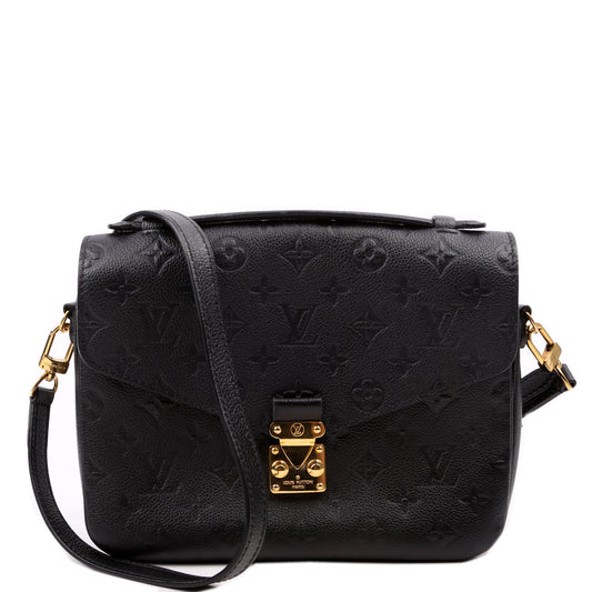 Louis Vuitton Pochette Metis Empreinte Black