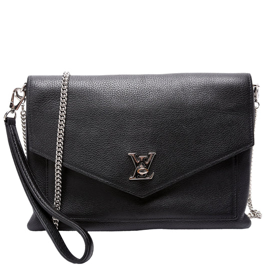 Louis Vuitton Mylockme Pochette Chain/Wrist Black