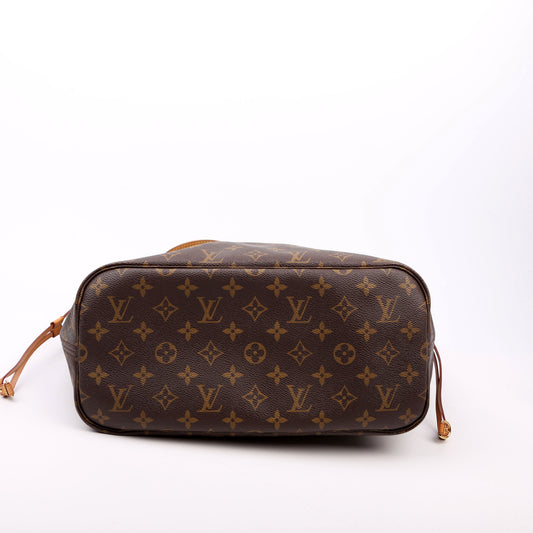 Louis Vuitton Neverfull with Wallet MM Monogram