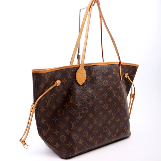 Louis Vuitton Neverfull With Wallet MM Monogram Berry