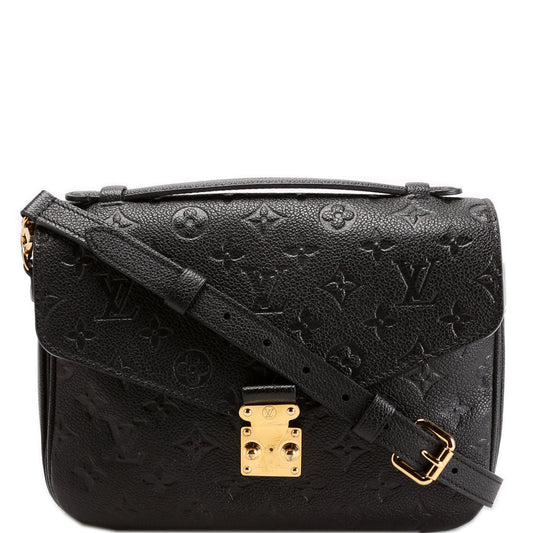 Louis Vuitton Pochette Metis Empreinte Black