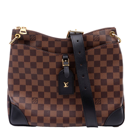 Louis Vuitton Odeon MM Damier Ebene New Model Black