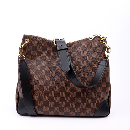 Louis Vuitton Odeon MM Damier Ebene New Model Black