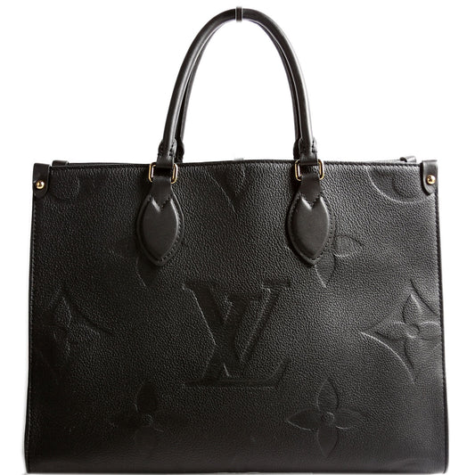 Louis Vuitton ONTHEGO MM Empreinte Black