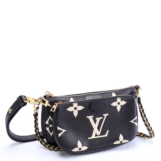 Louis Vuitton Multi Pochette Bicolor Empreinte