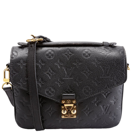 Louis Vuitton Pochette Metis Empreinte Black