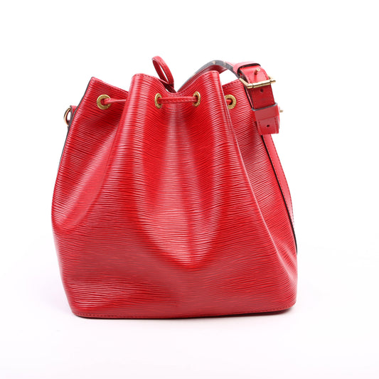 Louis Vuitton Noe Petit Vintage Epi Red