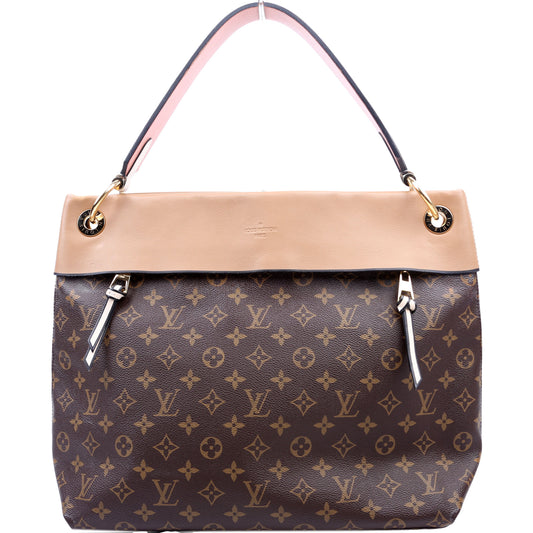 Louis Vuitton Tuileries Hobo Monogram Tan