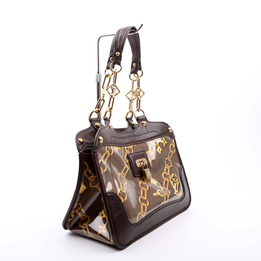 Louis Vuitton Charms Cabas PVC Brown