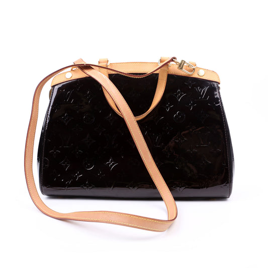 Louis Vuitton Brea MM Vernis Black