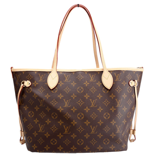 Louis Vuitton Neverfull MM Monogram Bandouliere Inside Out