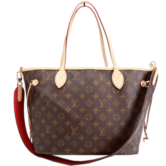 Louis Vuitton Neverfull MM Monogram Bandouliere Inside Out