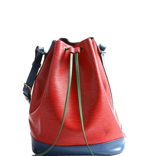 Louis Vuitton Noe Tri-Color Epi Vintage Multicolor