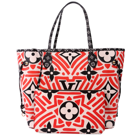 Louis Vuitton Neverfull with Wallet MM Giant Crafty