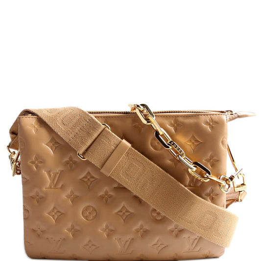 Louis Vuitton Coussin PM Lambskin Tan