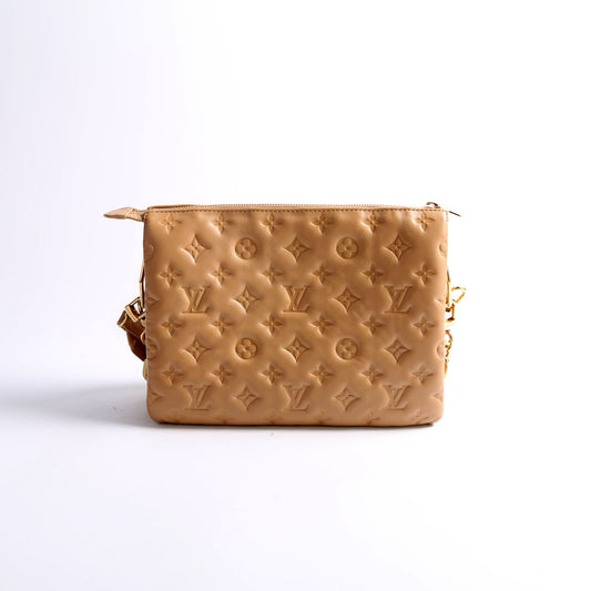 Louis Vuitton Coussin PM Lambskin Tan