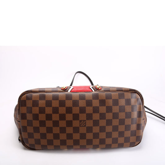 Louis Vuitton Neverfull With Wallet MM Karakoram Ebene