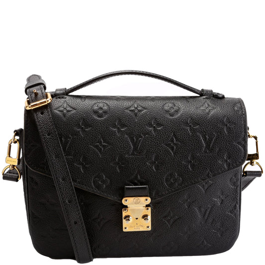 Louis Vuitton Pochette Metis Empreinte Black