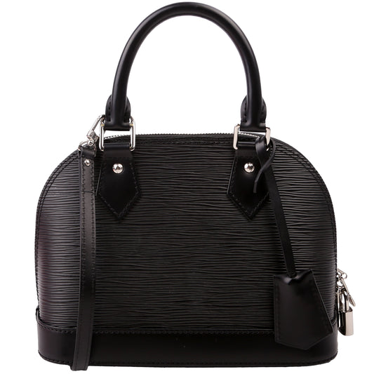 Louis Vuitton Alma BB Epi Black
