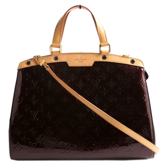 Louis Vuitton Brea GM Vernis Burgundy