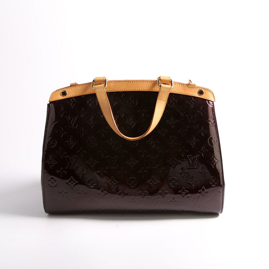 Louis Vuitton Brea GM Vernis Burgundy
