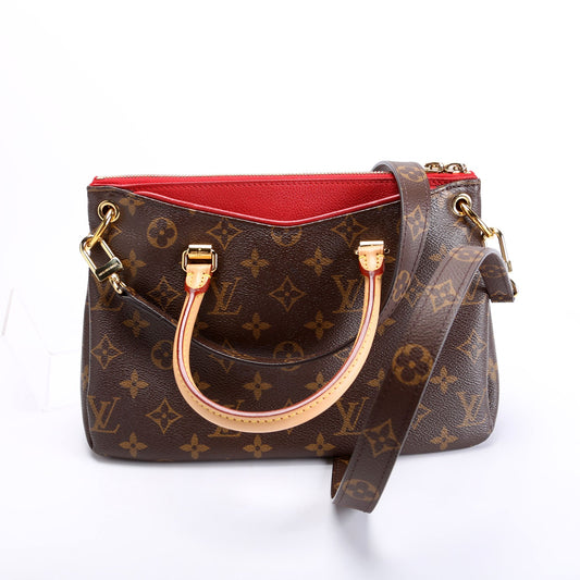 Louis Vuitton Pallas BB Monogram Brown/Red