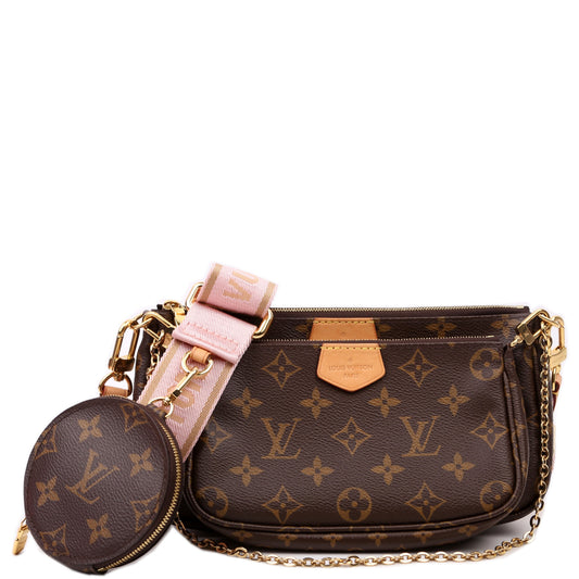 Louis Vuitton Multi Pochette Monogram Pink