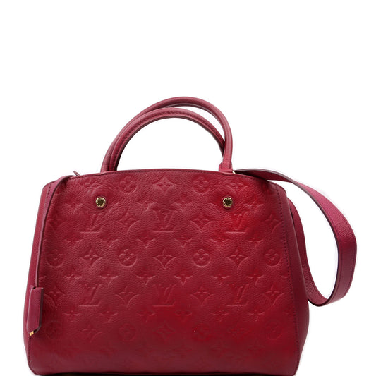 Louis Vuitton Montaigne MM Empreinte Berry