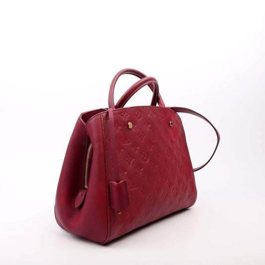 Louis Vuitton Montaigne MM Empreinte Berry