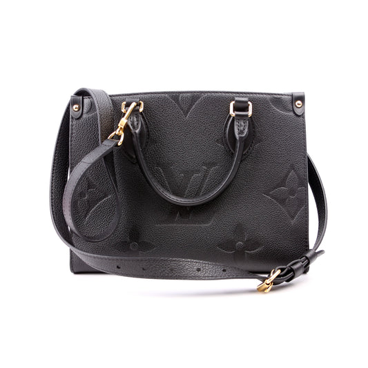 Louis Vuitton ONTHEGO PM Empreinte Black