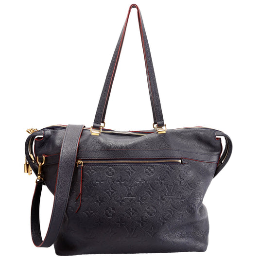 Louis Vuitton Boetie MM Empreinte Navy/Red