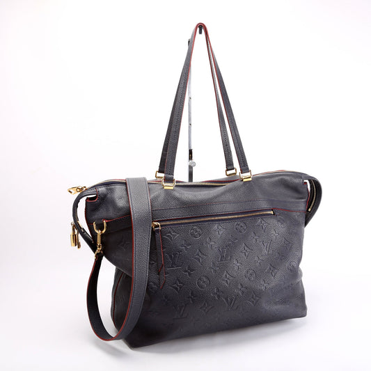 Louis Vuitton Boetie MM Empreinte Navy/Red