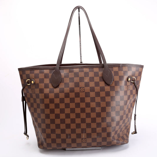 Louis Vuitton Neverfull MM Damier Ebene Red