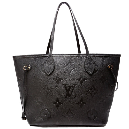 Louis Vuitton Neverfull MM Empreinte Black