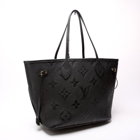 Louis Vuitton Neverfull MM Empreinte Black