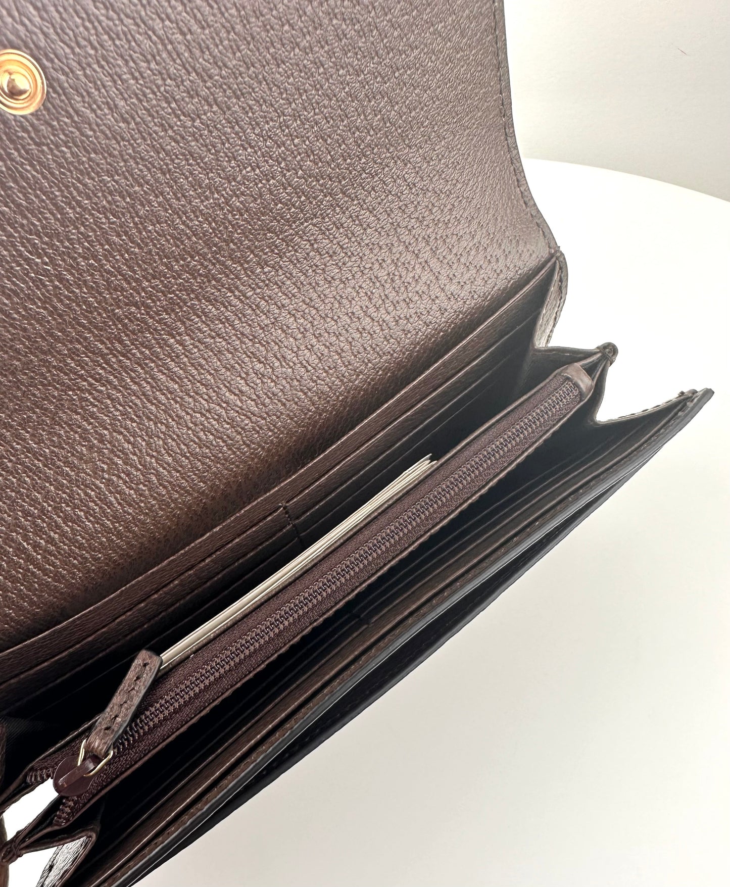 Gucci Ophidia GG continental wallet
