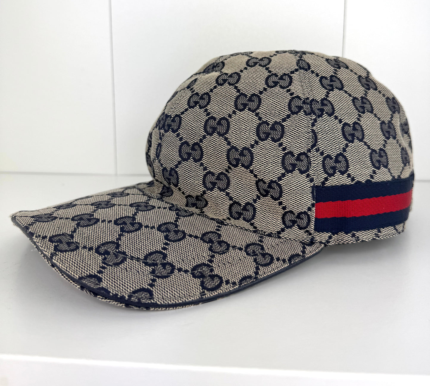Gucci Original GG canvas baseball hat with Web