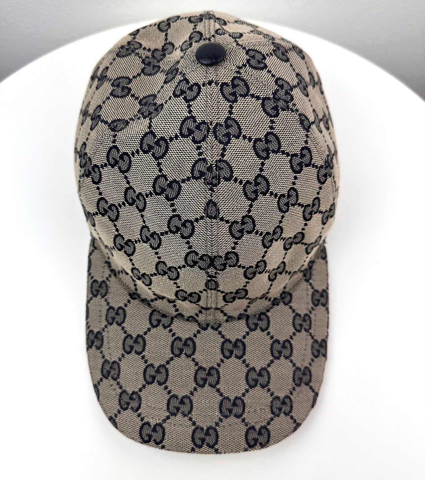 Gucci Original GG Canvas Baseball Cap with Web