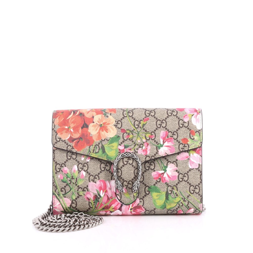GUCCI DIONYSUS BLOOMS CHAIN WALLET