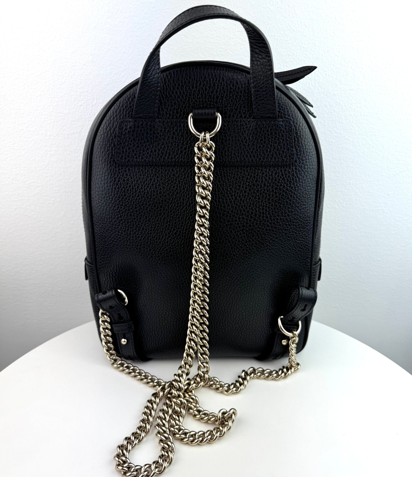 Gucci Soho Chain Backpack Black