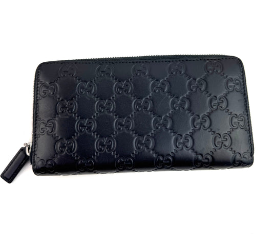Gucci Zip Around wallet black