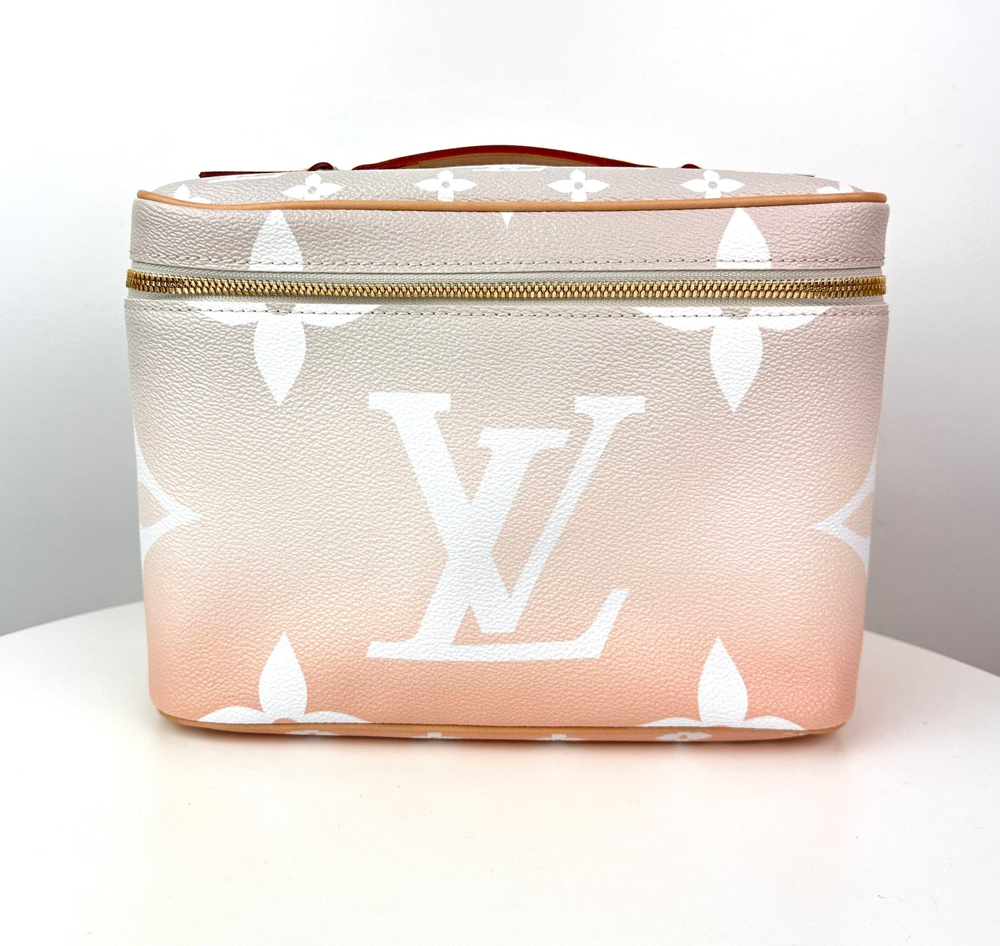 Louis Vuitton By The Pool Nice BB Monogram Giant Canvas Vanity Case Brume