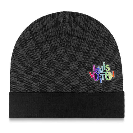 LOUIS VUITTON DAMIER GRAPHITE 12 LETTERS PETIT DAMIER HAT